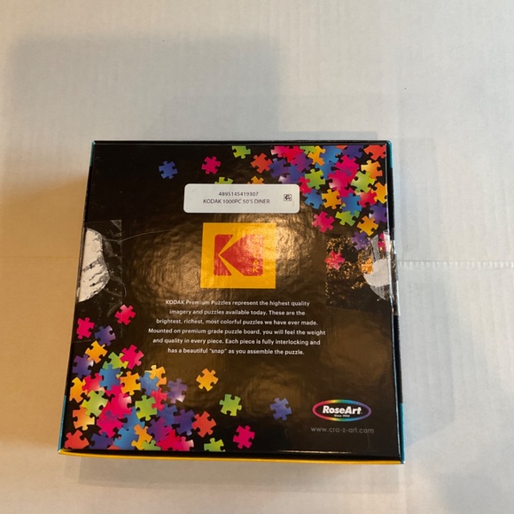 50’ Diner themed puzzle - Picture 2 of 4